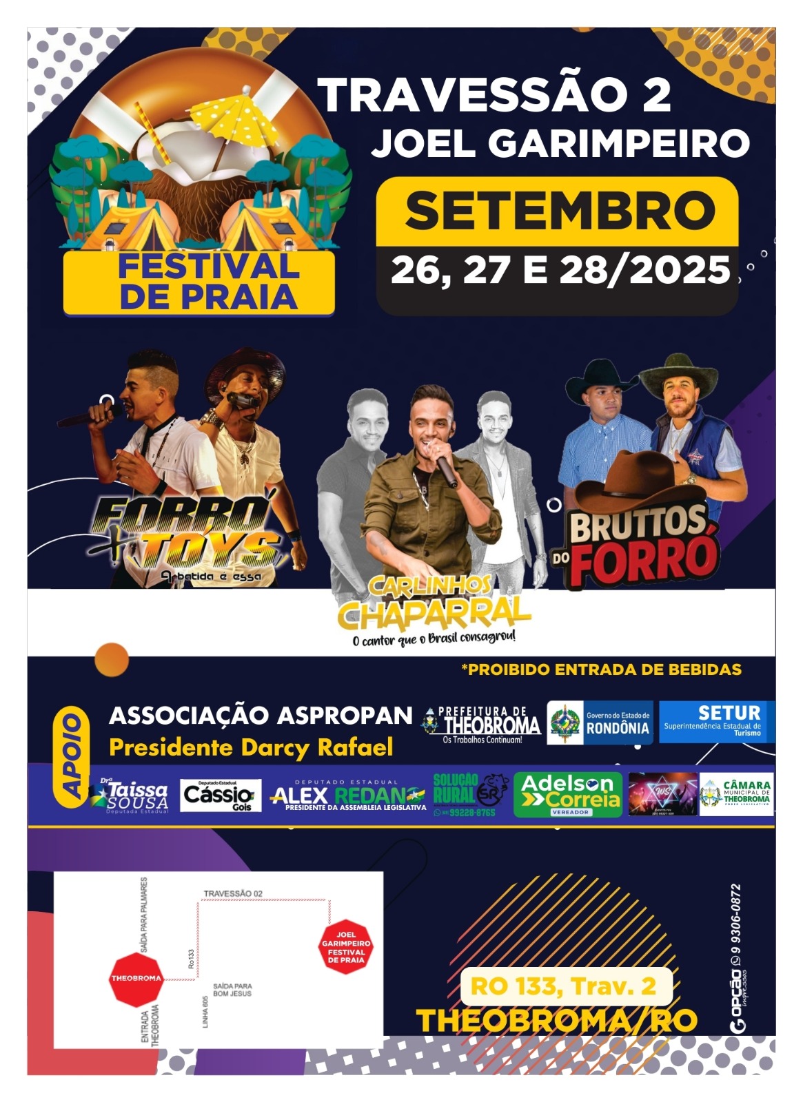 2º Festival de Praia promete agitar Theobroma neste final de semana