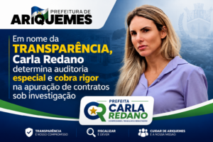 Em nome da transparência, Carla Redano determina auditoria especial e cobra rigor na apuração de contratos sob investigação