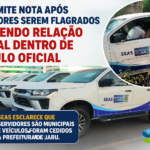 SEAS emite nota após servidores serem flagrados mantendo relação sexual dentro de veículo oficial