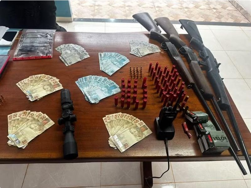 Chefes de organização criminosa especializada em tráfico de armas e desmatamento são presos em RO