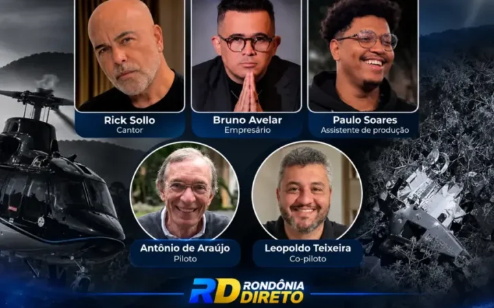 Identificados – Corpos de Rick e outras quatro vítimas de queda de helicóptero são resgatados em SC