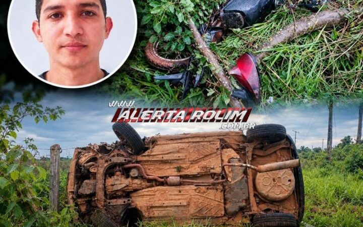 URGENTE – Motociclista morre após colisão frontal entre moto e carro na RO-010, em Rolim de Moura